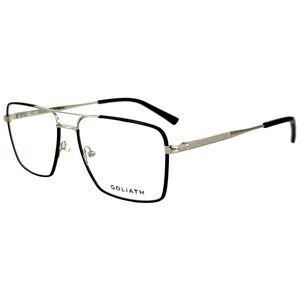Goliath XXX Mens Metal Eyeglass Frame Silver 58-16 Spring Hinges France